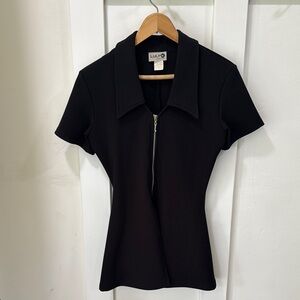 Lully K Vintage Black Top Y2K, Goth, Y2K,Club,Vamp, Whismigoth, 90’s
SZ S